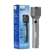 ALU dobíjecí svítilna Philips SFL7003R/10, šedá, vzdálenost paprsků až 950 m