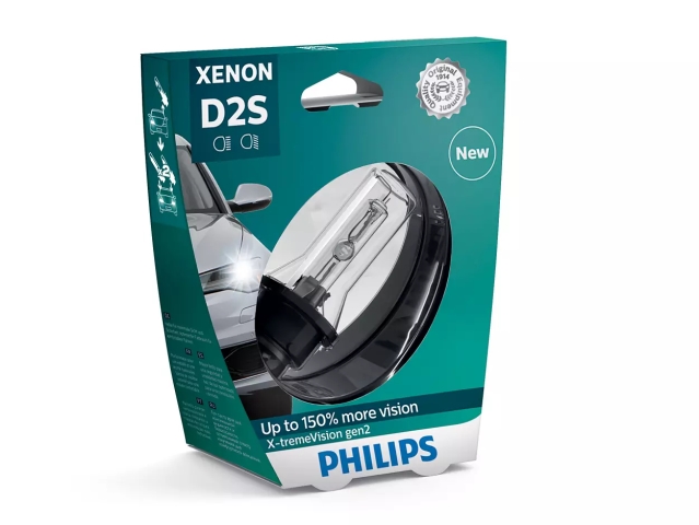 Autožárovka Xenon X-tremeVision D2S Philips 85122XV2S1, Xenon X-tremeVision gen2 1ks v balení