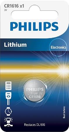 Baterie Philips CR1616/00B Lithiová 3.0V knoflíková 1ks